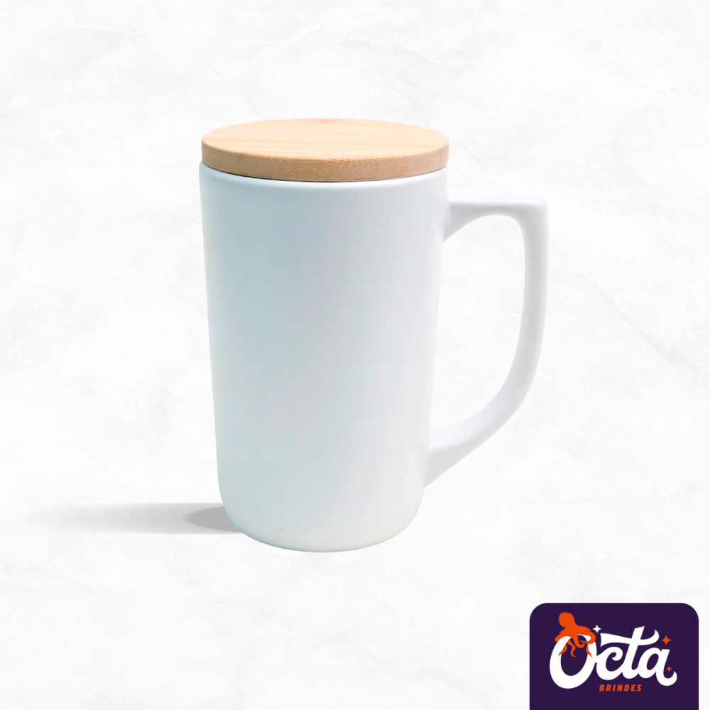 Caneca Tampa Bambu Caneca Tampa Bambu