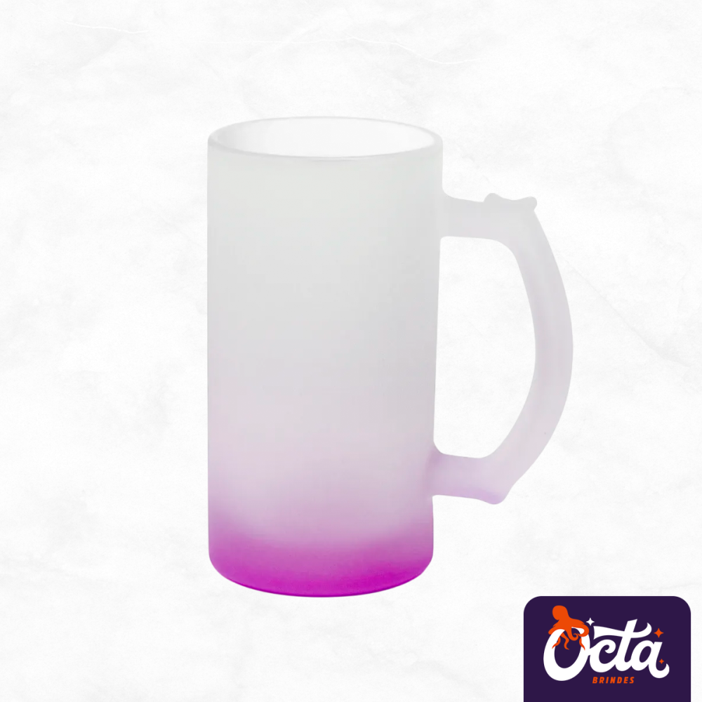 Chopp Fosca Vidro Jateado Colorido Chopp Fosca Vidro Jateado Colorido